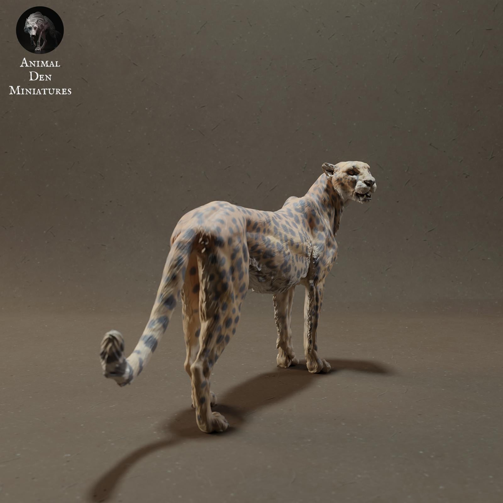 Product photo Animal Figure Diorama, Model Building: 0: Savanna Animal Figure: Cheetah (Ref 01_01_58)