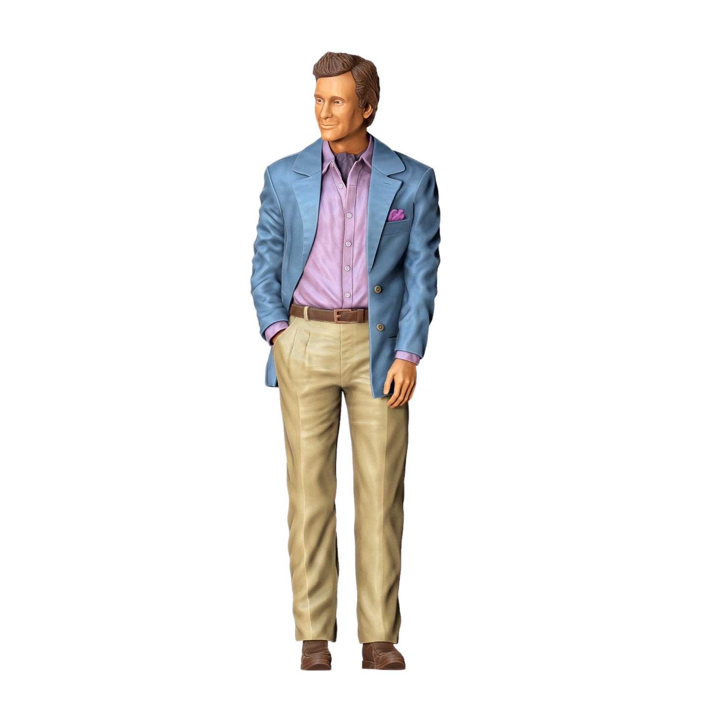 Product photo diorama and model building miniature figure: Everyday Heroes: Man in Suit