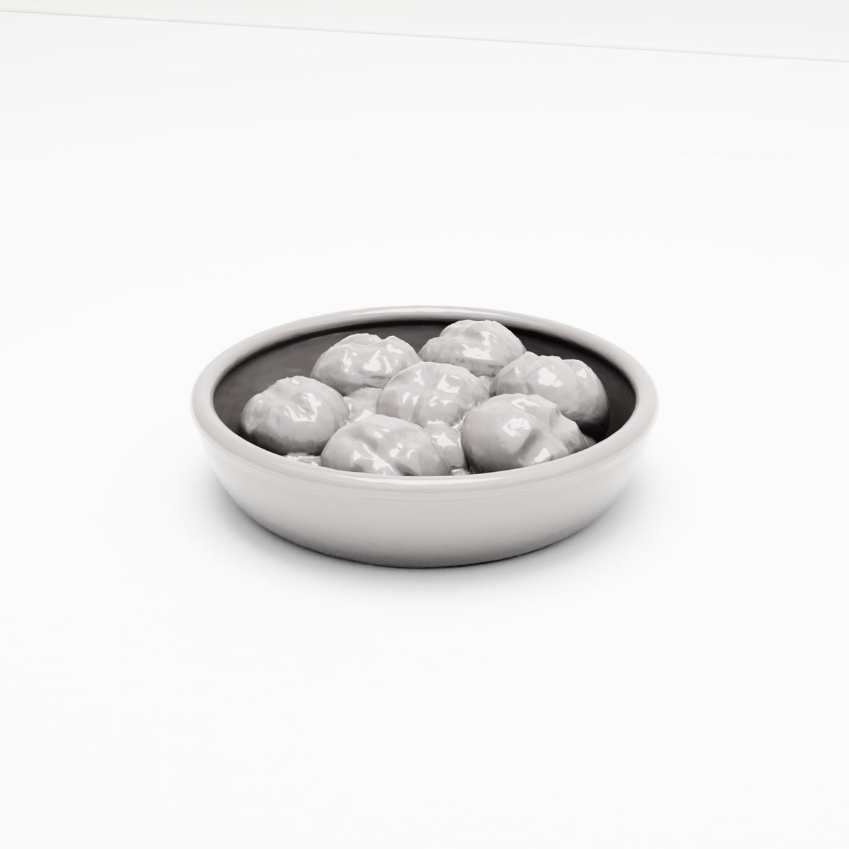 MyPortal 203 0: Diorama Kitchen & Table: Ceramic Bowl with Bread (Ref. 203D)