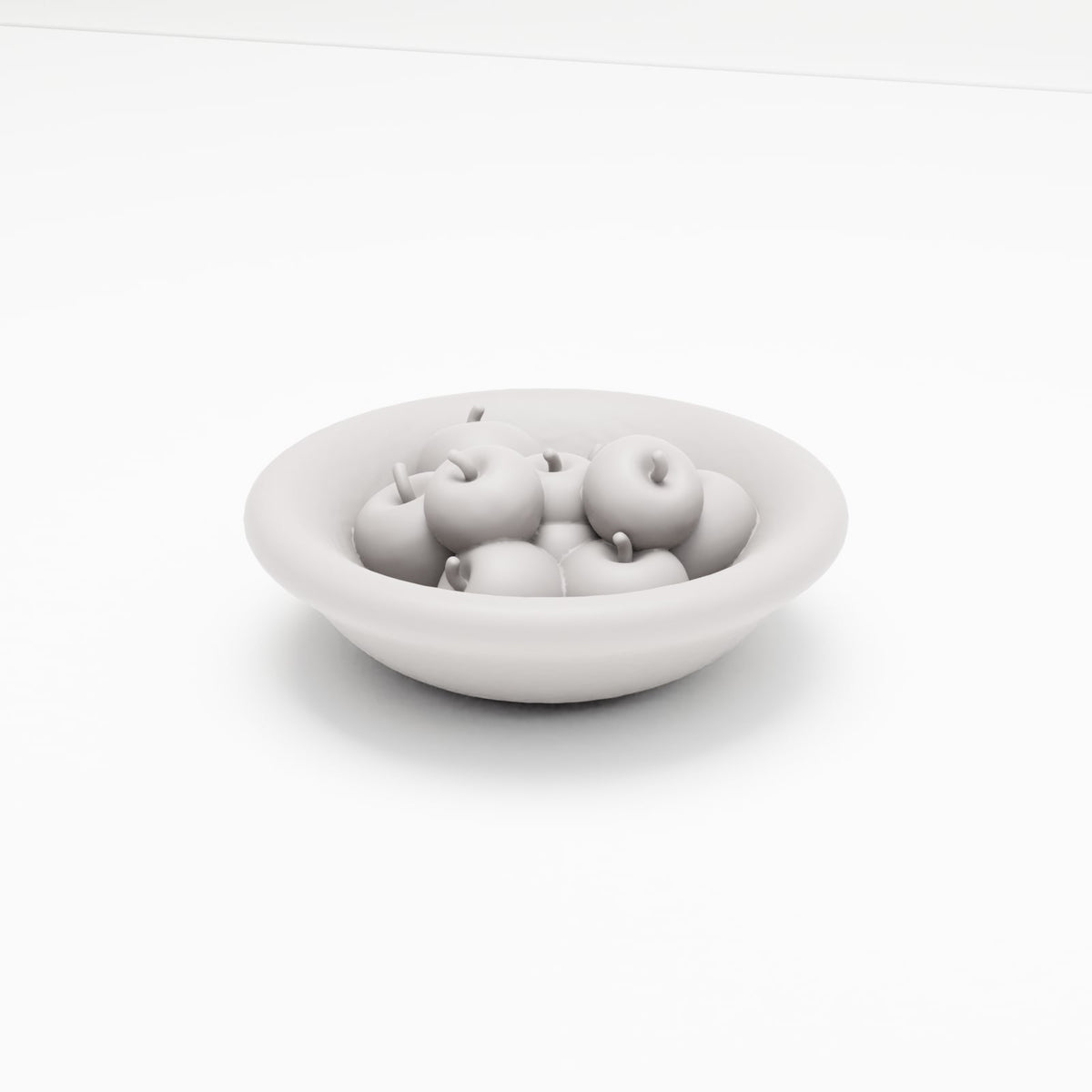 MyPortal 204 2: Kitchen & Dining Diorama: Fruit Bowl with Apples (Ref. 204D)