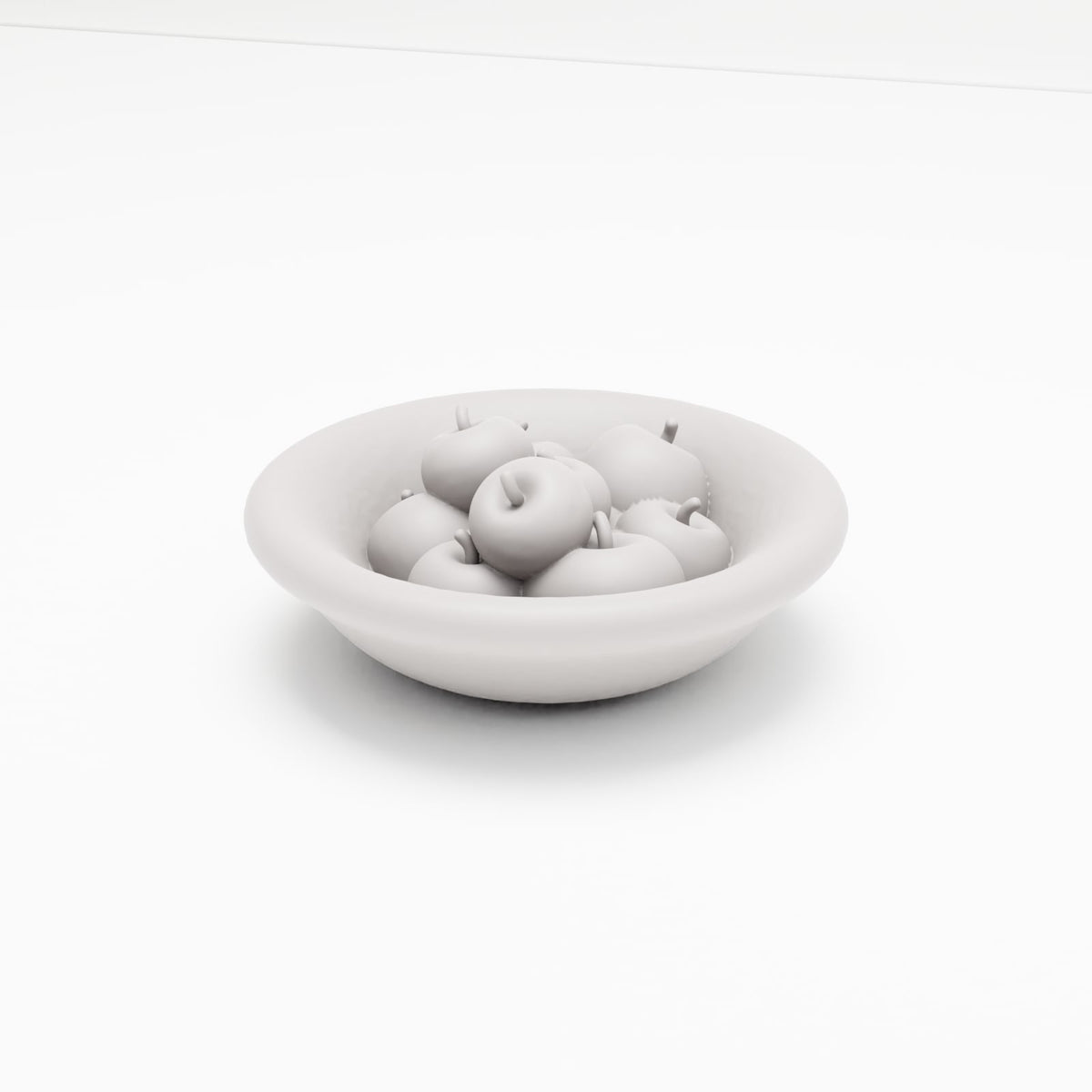 MyPortal 204 3: Kitchen & Dining Diorama: Fruit Bowl with Apples (Ref. 204D)
