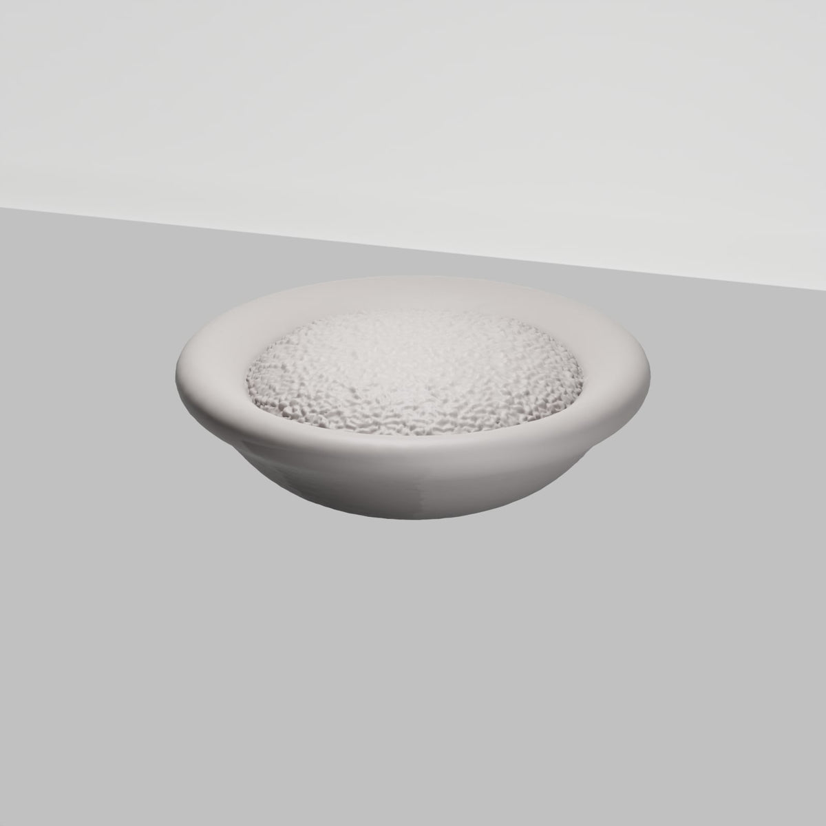 MyPortal 205 2: Kitchen Diorama: Ceramic cereal bowl with cereal (Ref. 205D)