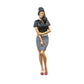 Product photo 0: Woman in skirt and blouse