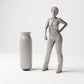MyPortal 213 1: Diorama Interior Furnishing: Ceramic Vase for Shelf (Ref. 213D)