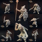 Product photo Tabletop 28mm The Printing Goes Ever On (TPGEO) 0: Orc Warrior: Assault Squad / Foot Troop of Evil