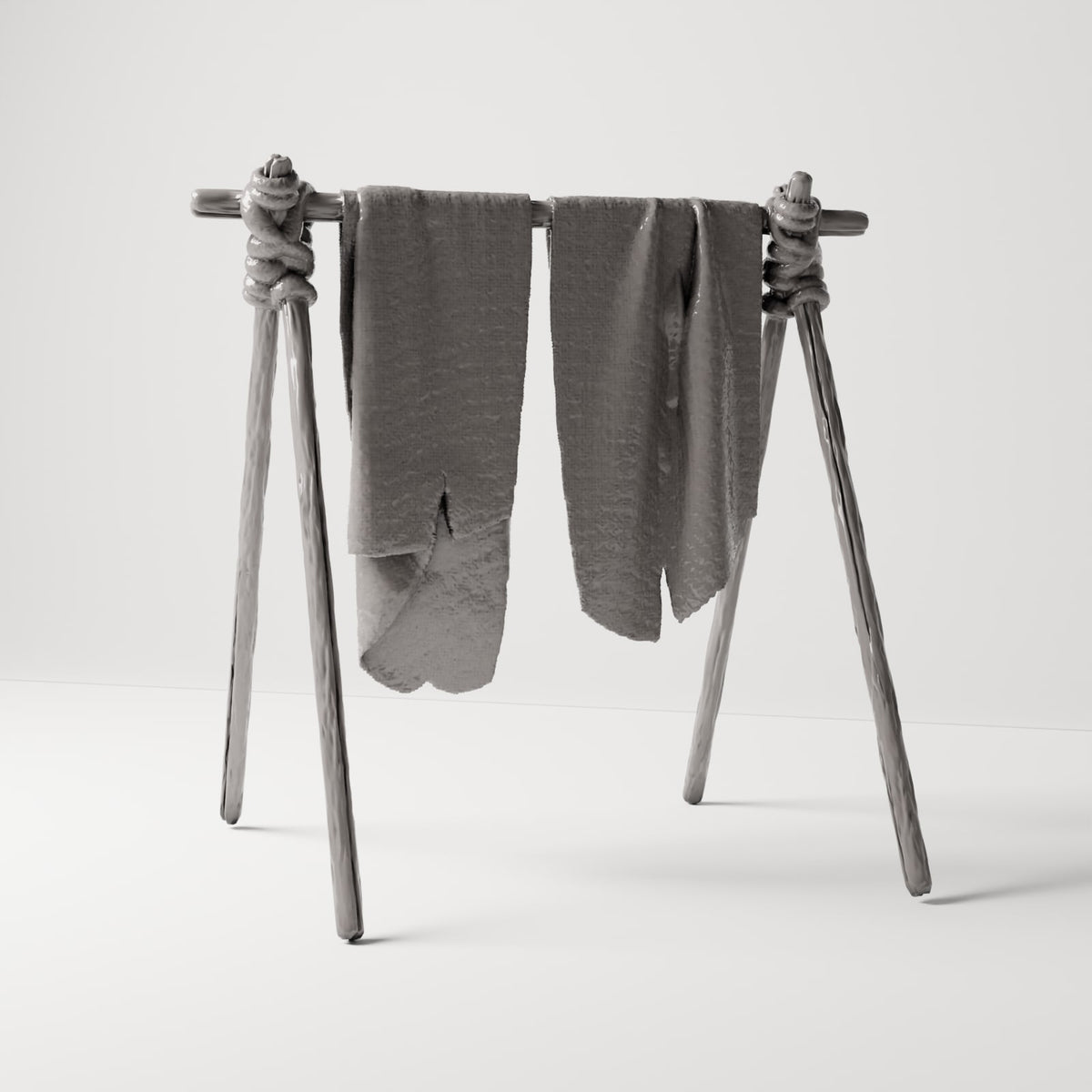 MyPortal 222 3: Diorama Craft: Leather drying rack with hides (Ref. 222D)