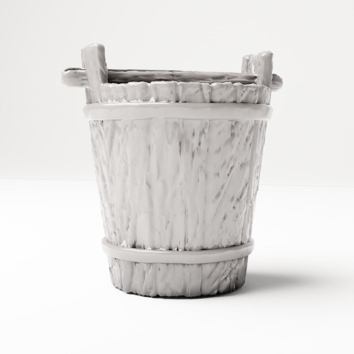 MyPortal 229 3: Diorama Terrain: Rustic Wooden Bucket with Handle (Ref. 229D)