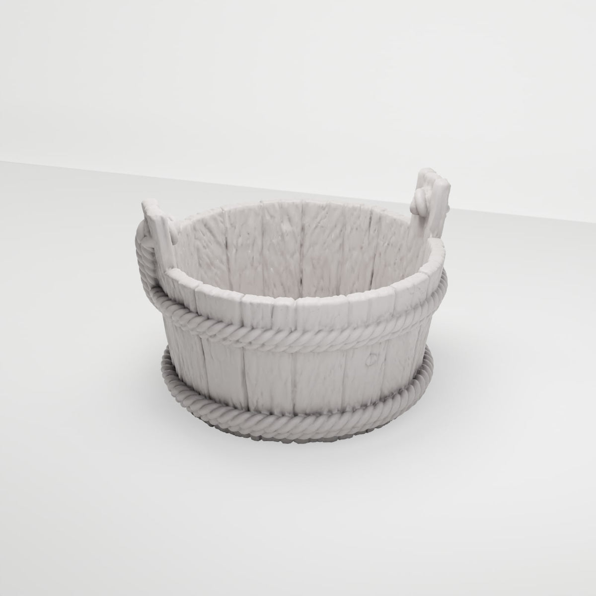 MyPortal 231 3: Diorama Terrain: Wooden Bucket with Carrying Handles (Ref. 231D)