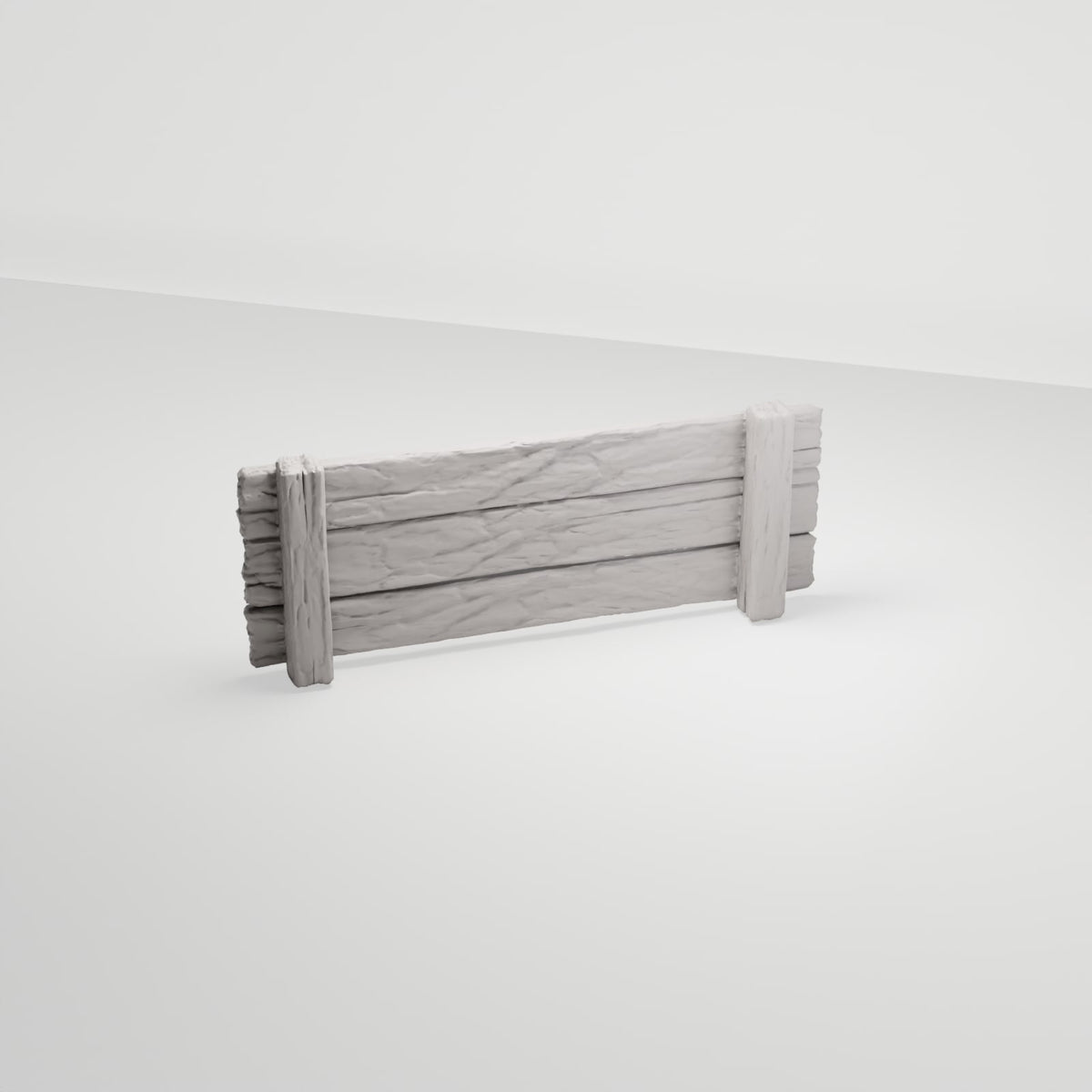 MyPortal 234 3: Diorama Terrain: Weathered Wooden Barrier (Ref. 234D)