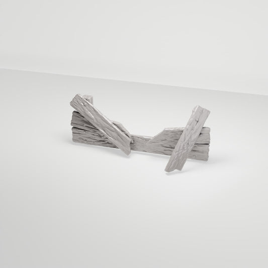 MyPortal 235 0: Diorama Terrain: Broken Wooden Barricade (Ref. 235D)