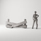 MyPortal 236 1: Diorama Terrain: Broken Wooden Barrier (Ref. 236D)