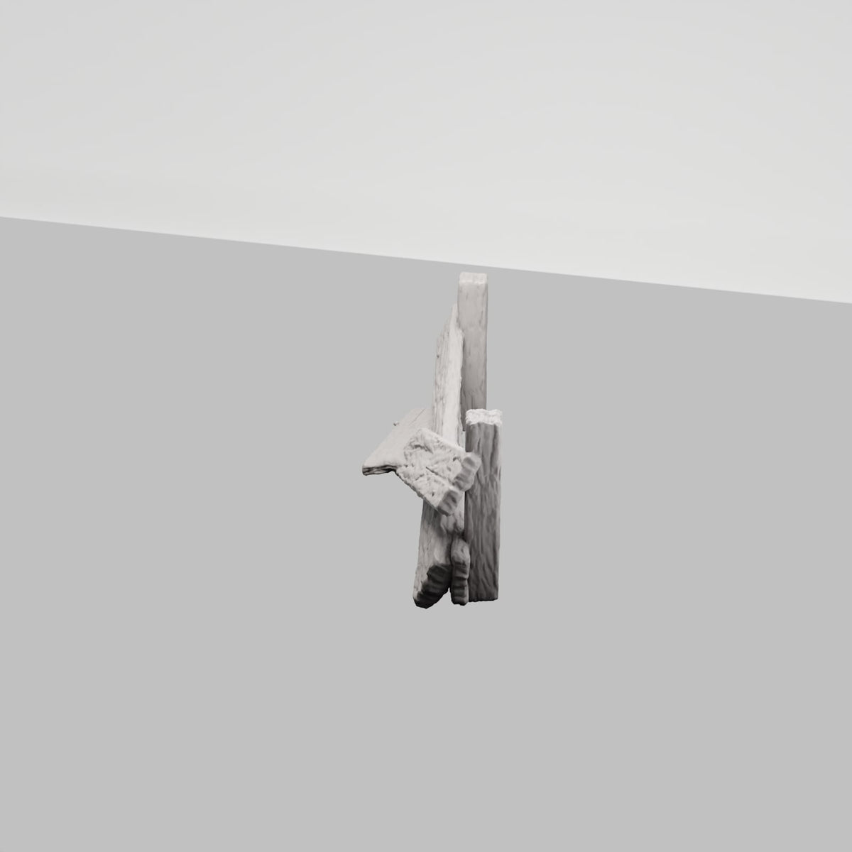 MyPortal 236 2: Diorama Terrain: Broken Wooden Barrier (Ref. 236D)