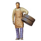 Product photo 0: Mechanic changing tire: Tire change in the auto repair shop