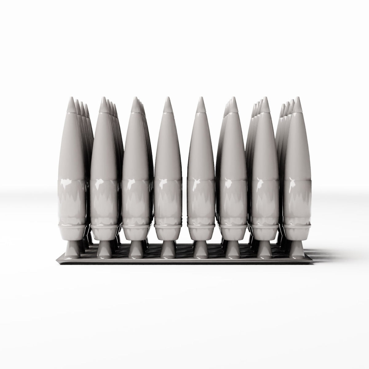 Diorama model-building product photo 2: Military diorama: anti-tank ammunition in storage rack (Ref. 244D)