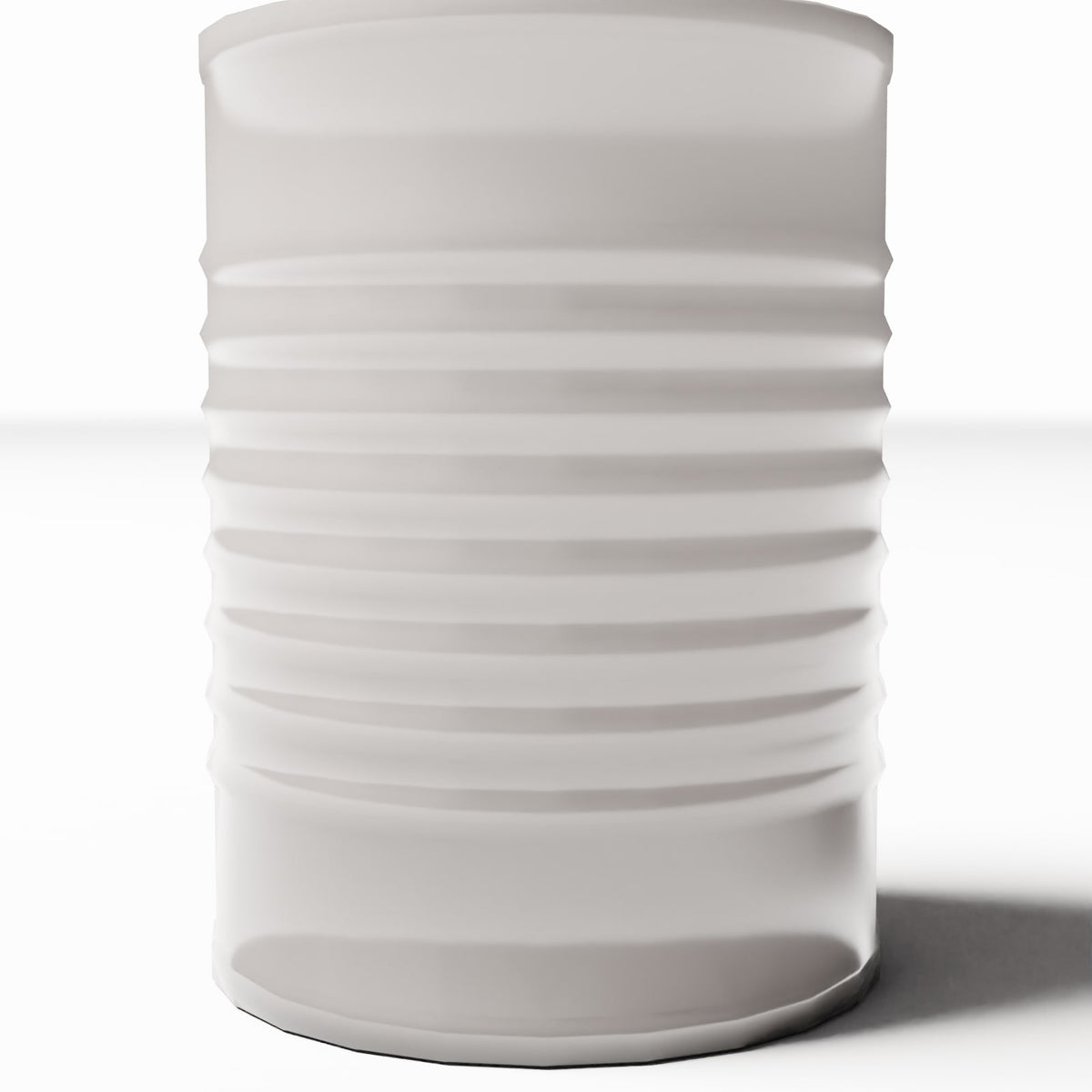 Diorama model-building product photo 2: Diorama prop: Large ridged tin can (Ref. 256D)