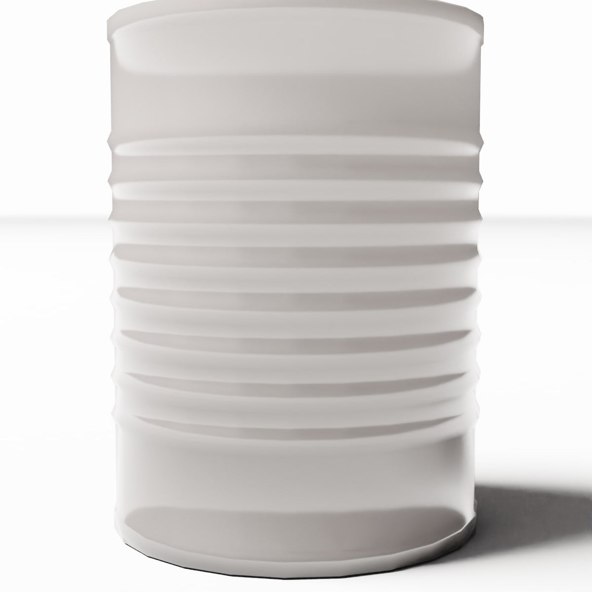 Diorama model-making product photo 0: Diorama camp: Small ribbed tin can (Ref. 258D)