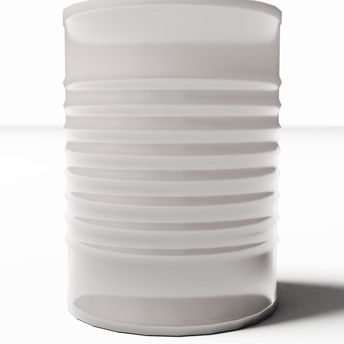 Diorama model-making product photo 3: Diorama storage: Small ribbed tin can (Ref. 258D)
