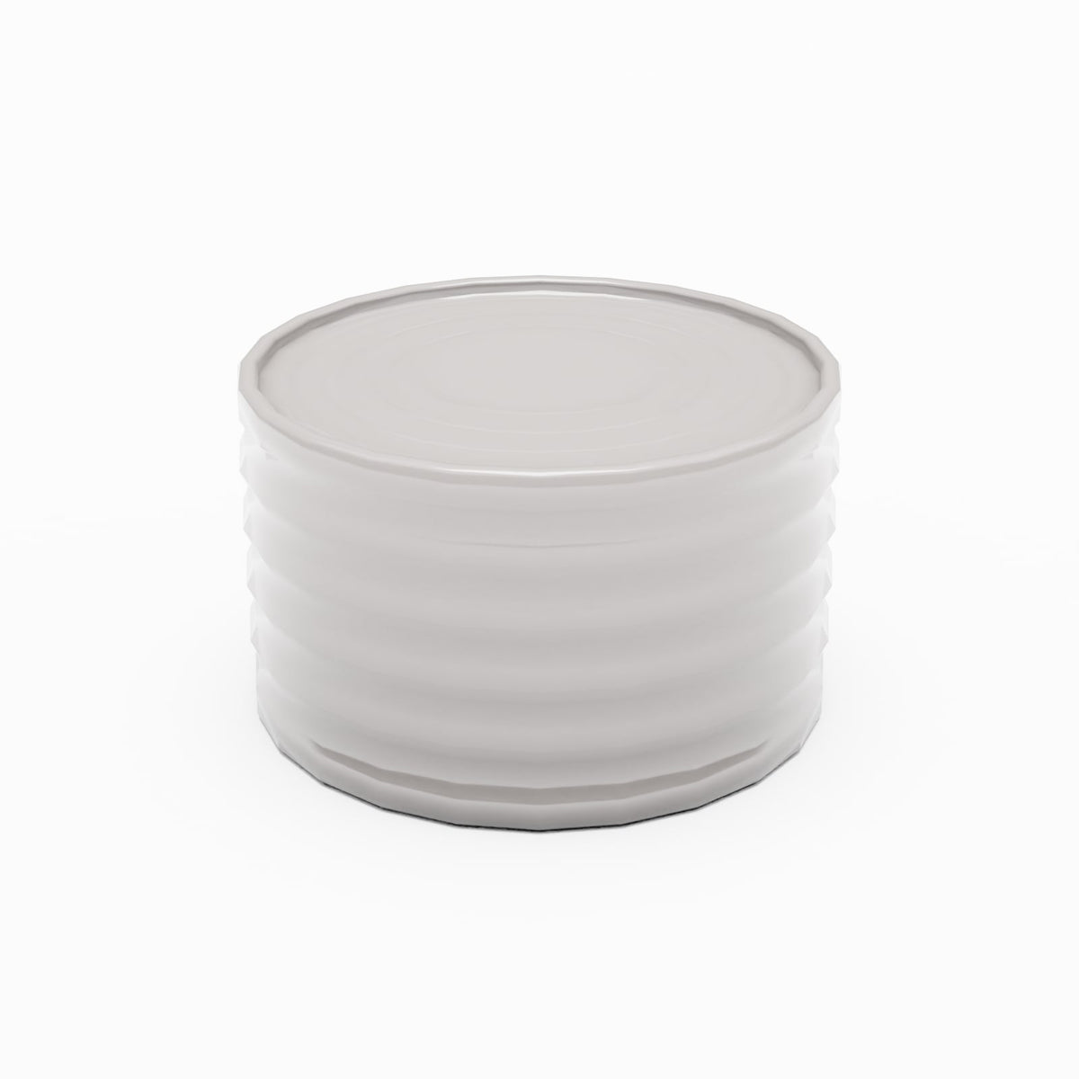 Diorama model-making product photo 2: Diorama camp: Flat ribbed tin can (Ref. 262D)