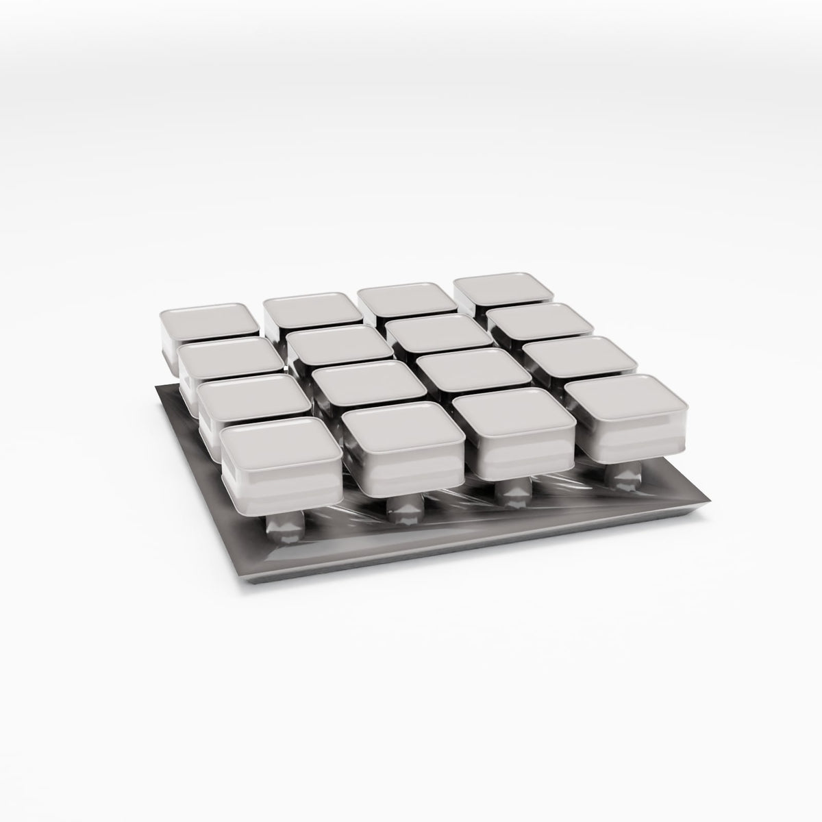 Diorama model-making product photo 3: Diorama camp: supply canisters on transport pallet (Ref. 267D)