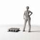 Diorama model-building product photo 1: Warehouse diorama: Pack of flat storage containers (Ref. 271D)