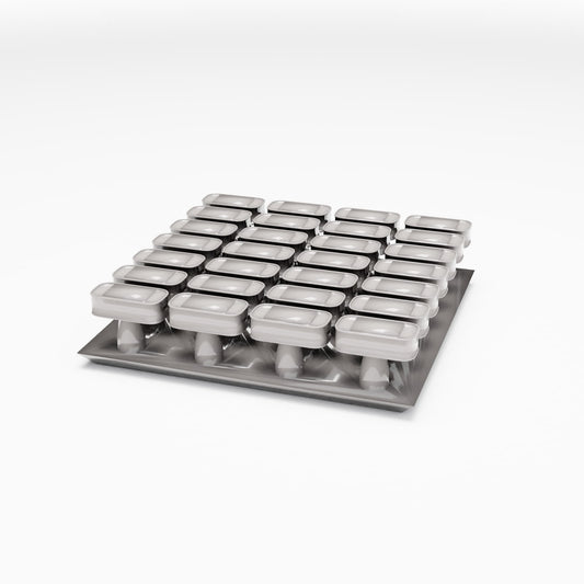 Diorama model-building product photo 0: Diorama storage: Flat storage containers pack (Ref. 271D)