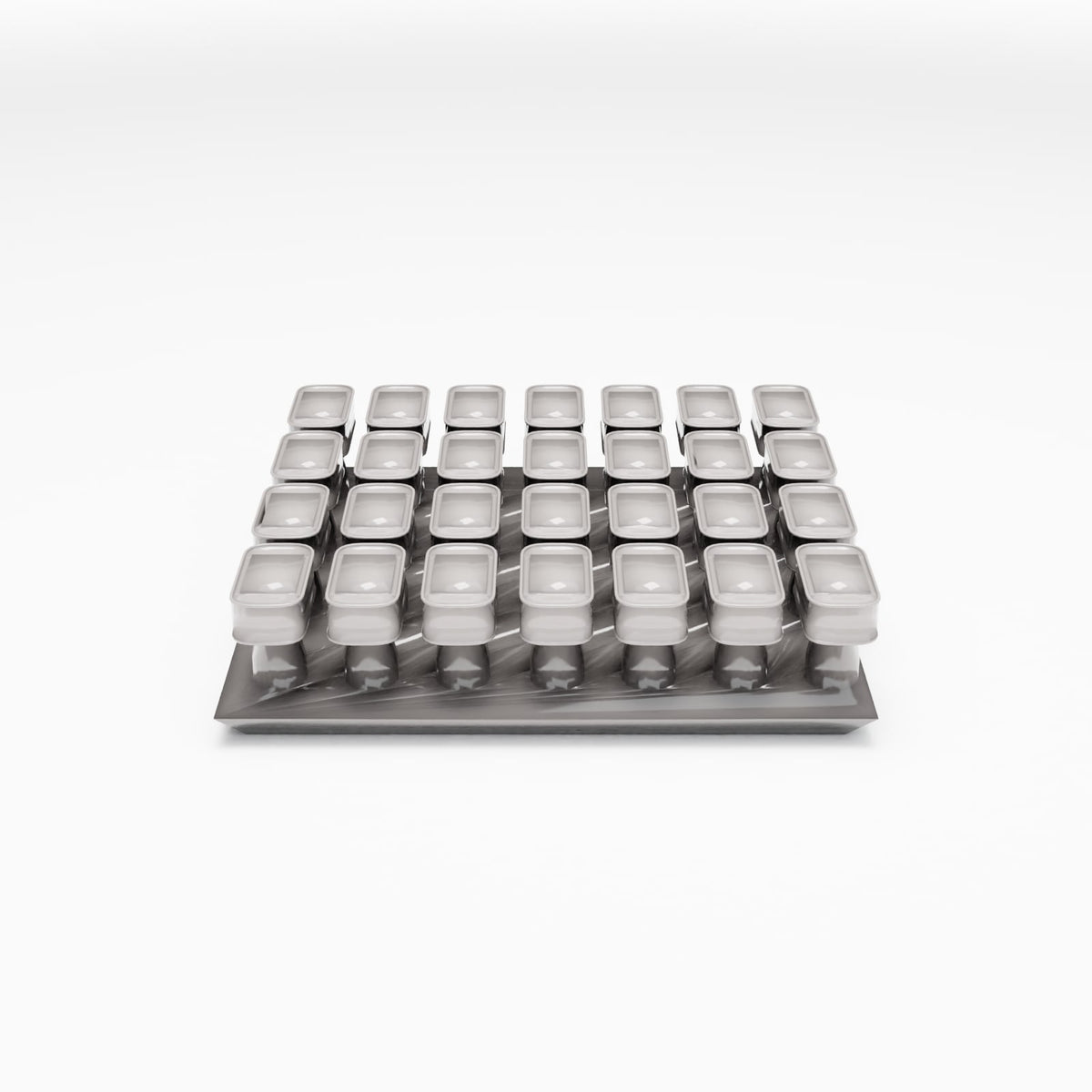 Diorama model building product photo 2: Diorama camp: Flat storage containers in pack (Ref. 271D)