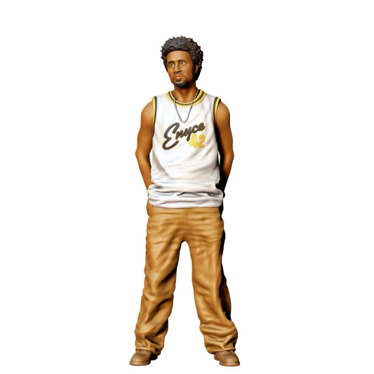 Miniature Figure: Man with Basketball Outfit (No. 279)