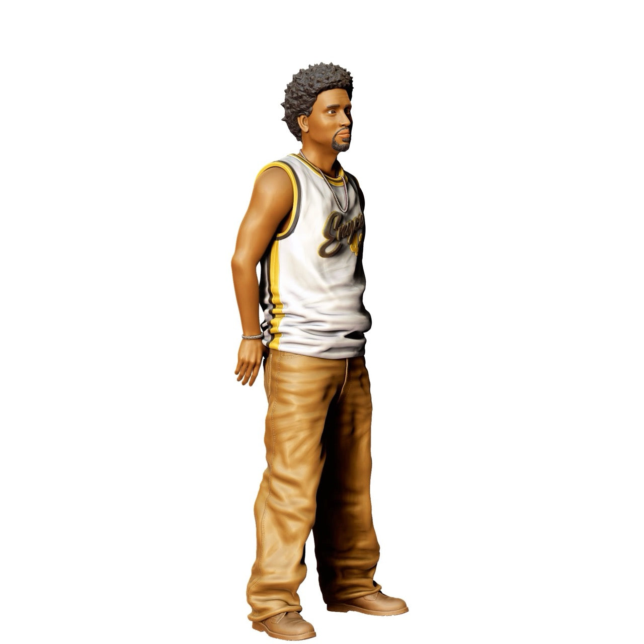 Miniature Figure: Man with Basketball Outfit (No. 279)