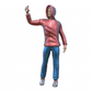 Miniature Figure: Teenage Sprayer - Young Man with Hoodie and Graffiti Spray Can (No. 286)