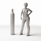 Diorama model-building product photo 1: Diorama storage: compressed gas cylinder (Ref. 292D)