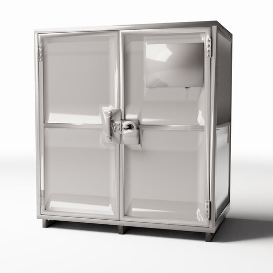 Diorama model-making product photo 0: Military diorama: Large weapons cabinet with closed doors (Ref. 294D)