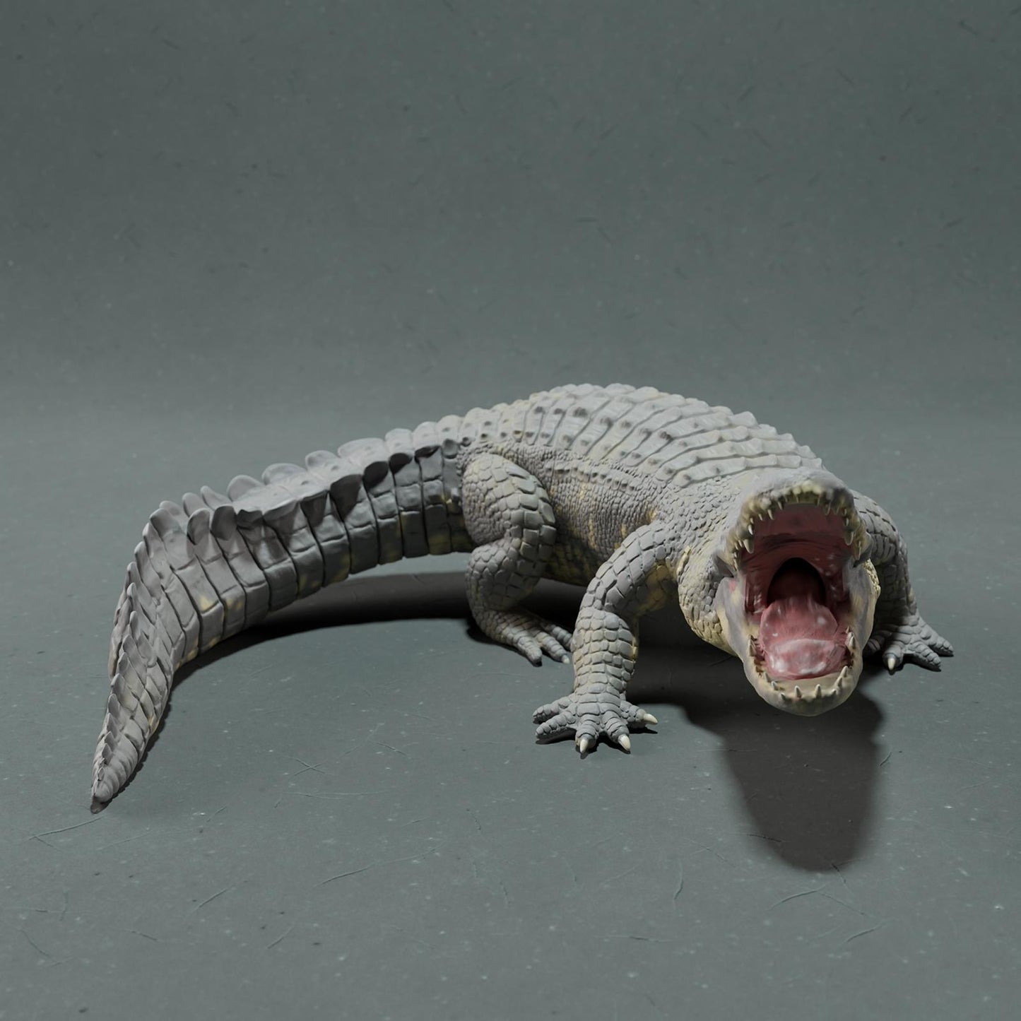 Product photo Animal Figure Diorama, Model Building: 0: Wildlife Figure: American Alligator – Attack Pose (Ref 01_01_78)