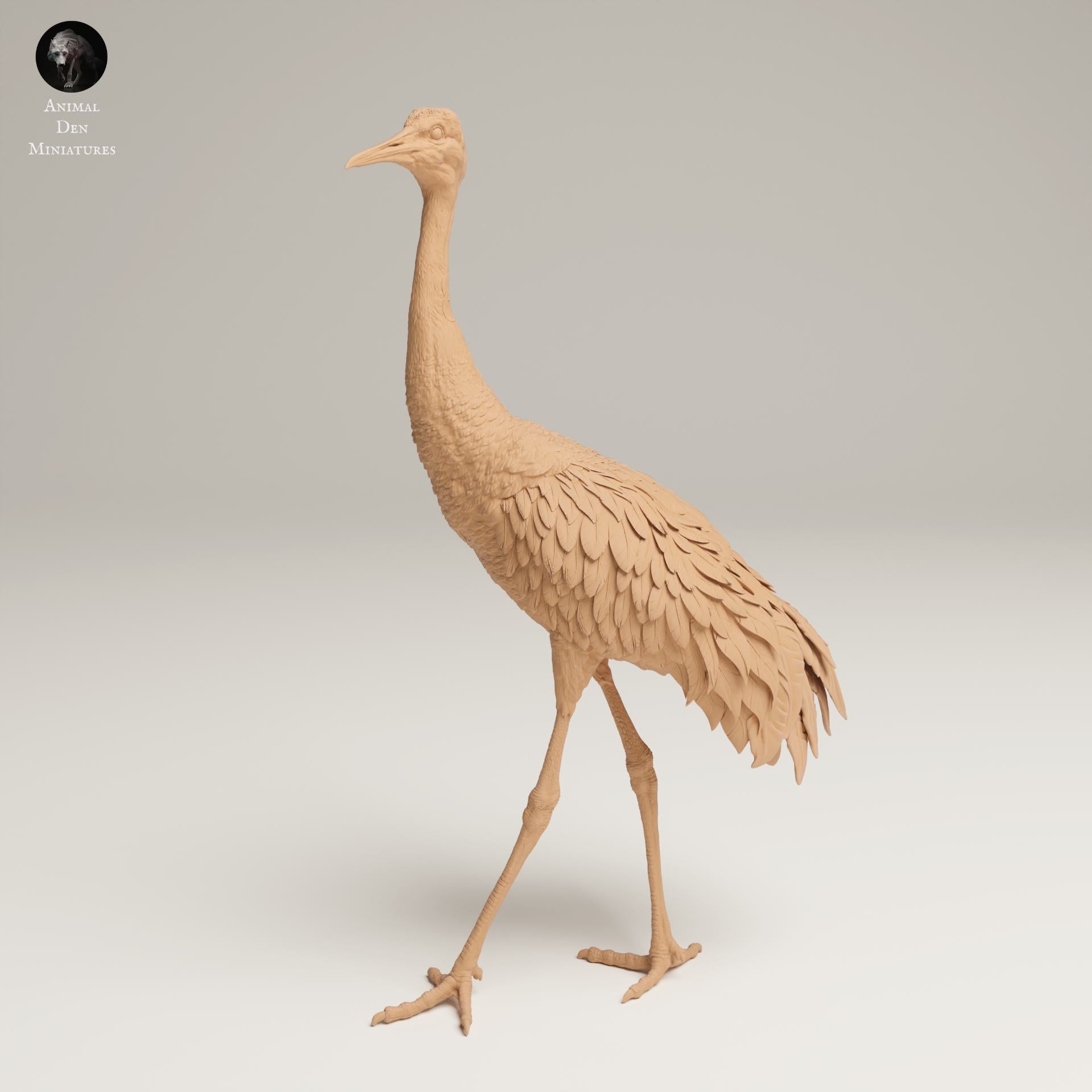 Produktfoto Tier Figur Diorama, Modellbau: 0: Wildtier Figur: Großer Kanadakranich – Greater Sandhill Crane (Ref 25_06_11)