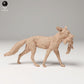 Produktfoto Tier Figur Diorama, Modellbau: 0: Wildtier Figur: Rotfuchs mit Eichhörnchen (Ref 24_09_04)