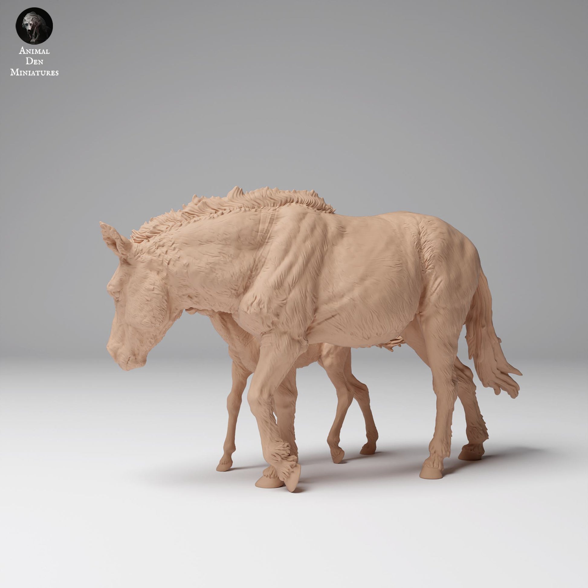 Produktfoto Tier Figur Diorama, Modellbau: 0: Wildtier Figur: Przewalski-Pferd mit Fohlen (Ref 24_12_03)
