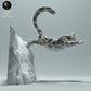 Product photo Animal Figure Diorama, Model Building: 0: Wild Animal Figure: leaping Snow Leopard (Ref 01_01_65)