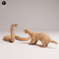 Product photo Animal Figure Diorama, Model Building: 0: Wild Animal Figures: Honey Badger vs. Black Mamba – Battle of the Savannah (Ref 25_08_08)