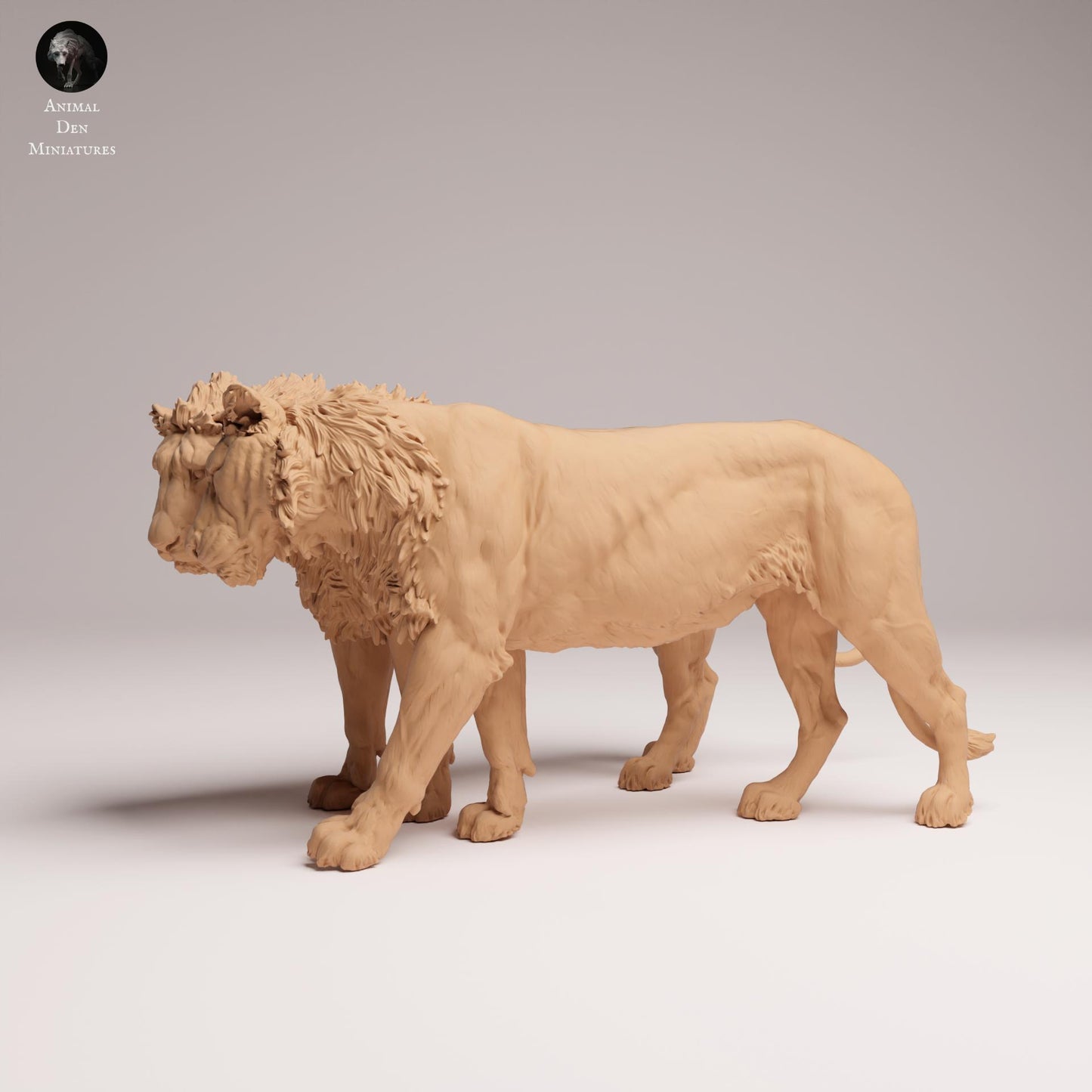 Product photo Animal Figure Diorama, Model Building: 0: Wild Animal Figure: cuddling lions – cubs (Ref 25_08_02)