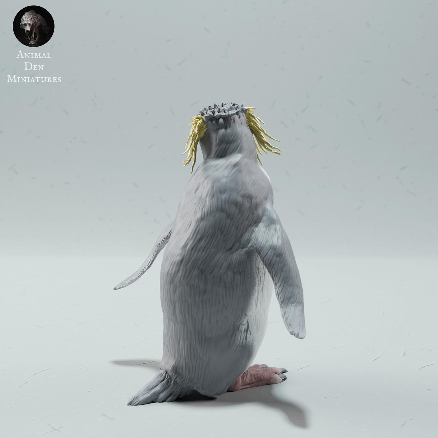 Product photo animal figure diorama, model building: 0: Sea creature figure: Rockhopper Penguin – Rockhopper (Ref 01_01_64)