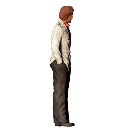 Diorama model building product photo 0: Man in a blazer with an open shirt – 80s club owner (Ref. No. 428)