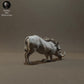 Product photo Animal Figure Diorama, Model Building: 0: Savanna Animals Figure: Kneeling Warthog – Common Warthog (Ref 01_01_56)