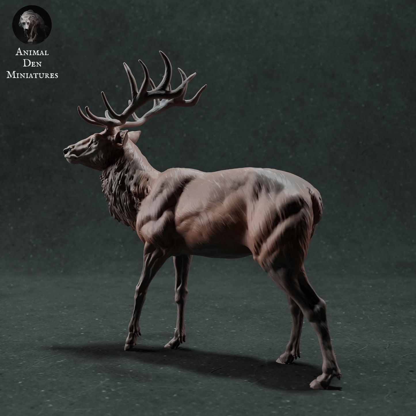 Product photo Animal Figure Diorama, Model Building: 0: Wildlife Figure: Red Deer – Stag (Ref 01_01_72)