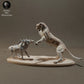 Produktfoto Tier Figur Diorama, Modellbau: 0: Wildtier Figur: Leopard jagt Warzenschwein – Tiere der Savanne (Ref 01_01_42)