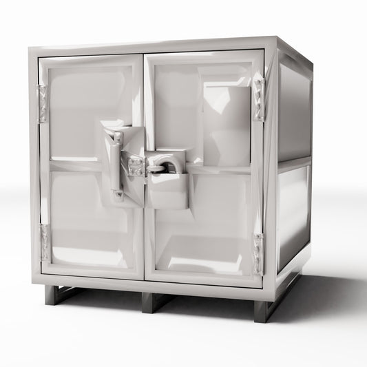 Diorama modelling product photo 0: Military diorama: Small weapons cabinet with double doors (Ref. 302D)