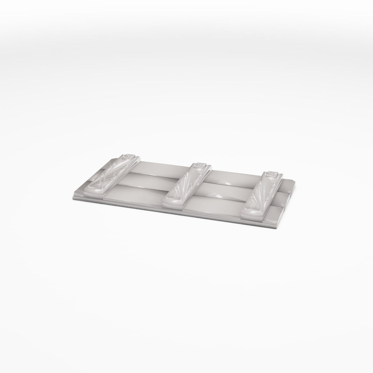 Diorama Model Building Product Photo 0: Diorama Storage & Transport: Military Transport Crate Type A - Lid Plate (Ref. 307D)