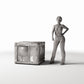 Diorama model-building product photo 1: Diorama camp: Military transport crate Type B (Ref. 322D)