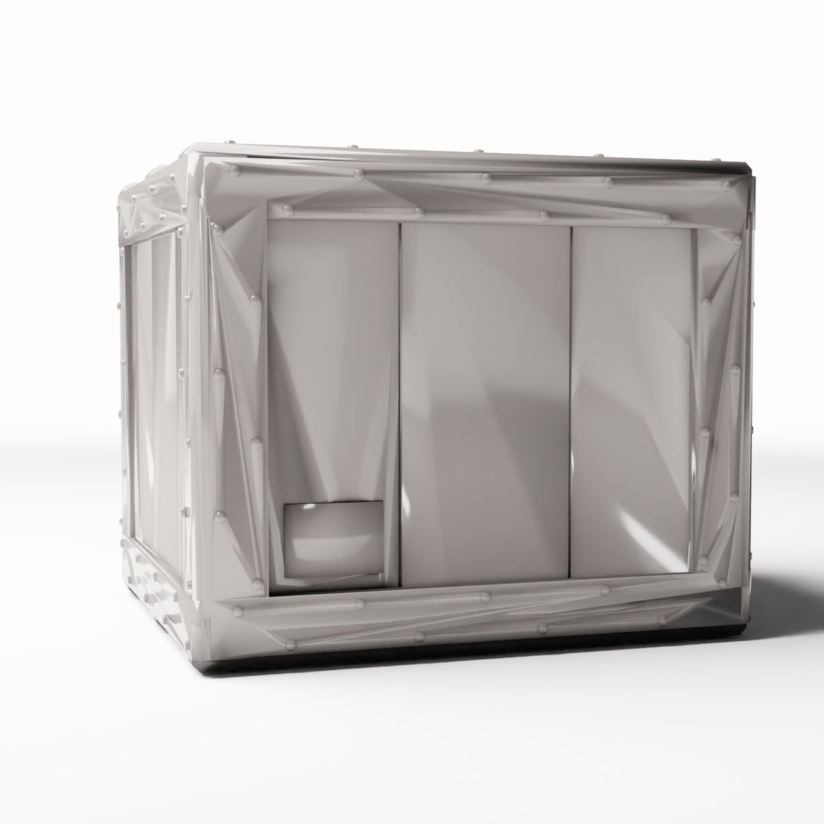 Diorama model-building product photo 3: Diorama storage: Military transport crate Type B (Ref. 322D)