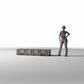 Diorama model-building product photo 1: Diorama camp: military transport case (Ref. 340D)