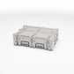 Diorama model-building product photo 0: Diorama storage: Military transport crate with latches (Ref. 352D)