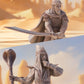 Product photo Tabletop 28mm The Printing Goes Ever On (TPGEO) 0: Leader of the East: Captain and Advisor - Oriental Desert Nomads
